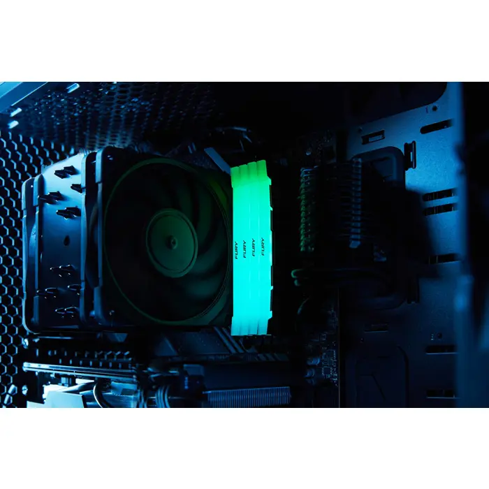 Kingston Technology FURY 16GB 3200MT/s DDR4 CL16 DIMM 1Gx8 Renegade RGB