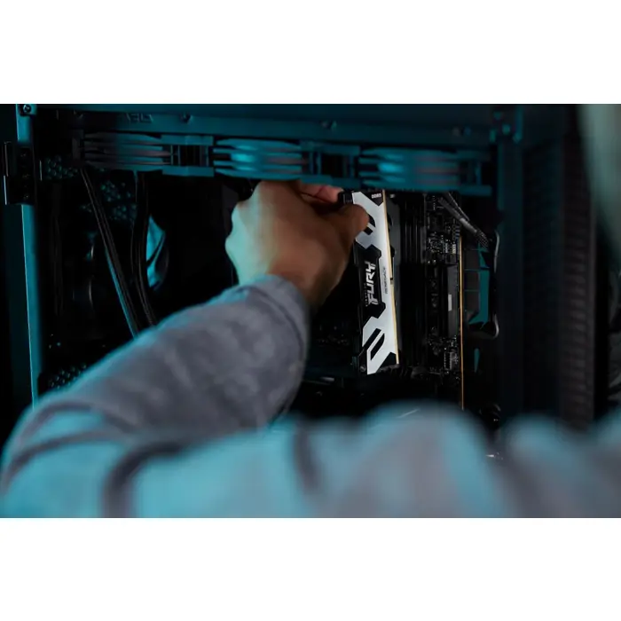 Kingston Technology FURY 48GB 6400MT/s DDR5 CL32 DIMM Renegade Silver XMP