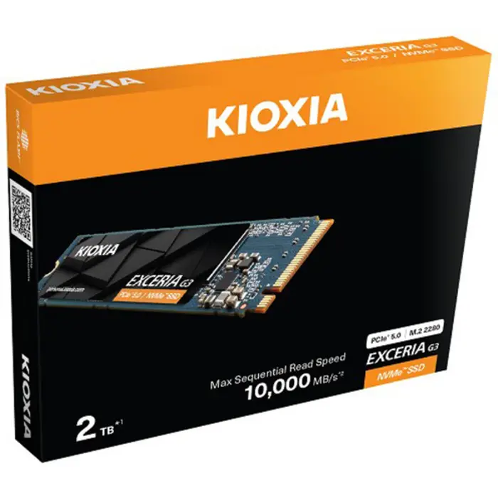 Kioxia Exceria G3 2TB, SSD PCIe 5 x4, M.2 2280