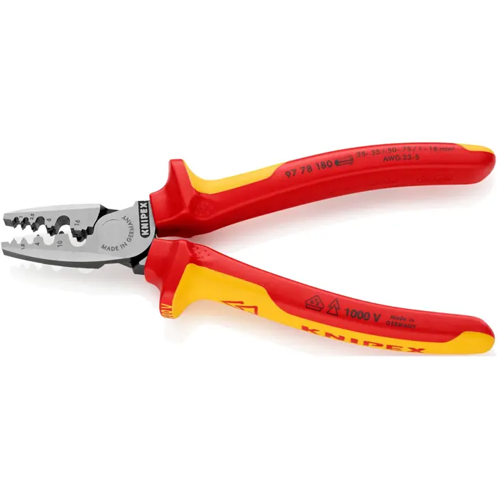 Knipex 97 78 180 crimping tool