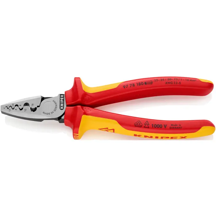 Knipex 97 78 180 crimping tool
