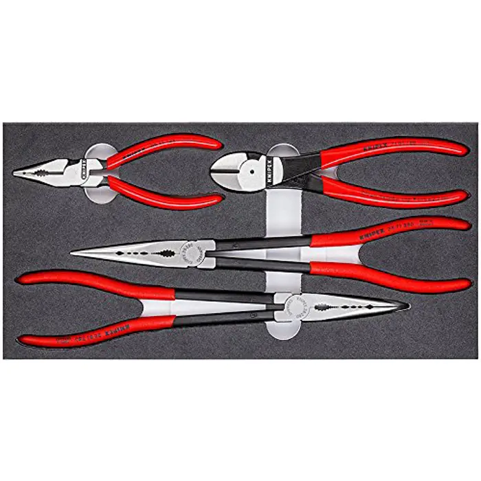Knipex KFZ 002001V16 - red-black, set
