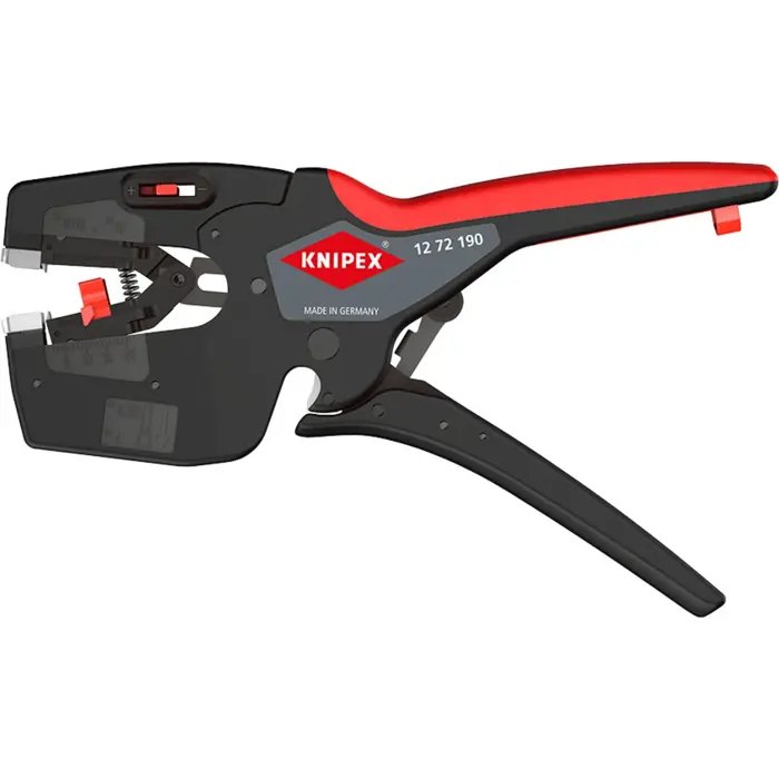 KNIPEX NexStrip electrician's multi-tool, stripping pliers (black/red)