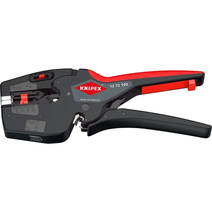 KNIPEX NexStrip electrician's multi-tool, stripping pliers (black/red)
