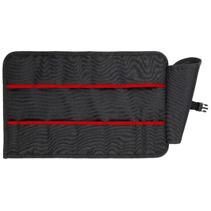 Knipex tool roll bag 00 19 41 LE (black/red, empty)