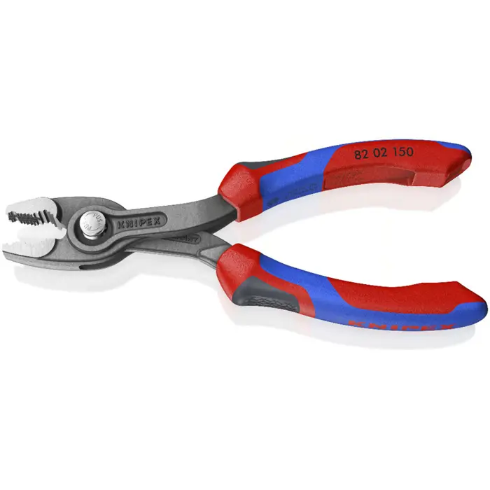 Knipex TwinGrip front gripper 82 02 150 (red/blue, length 150mm)