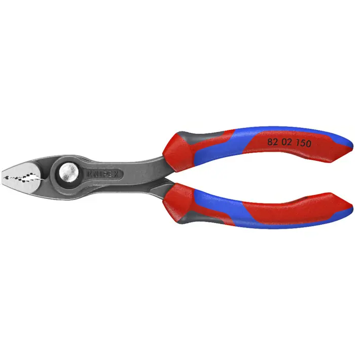 Knipex TwinGrip front gripper 82 02 150 (red/blue, length 150mm)