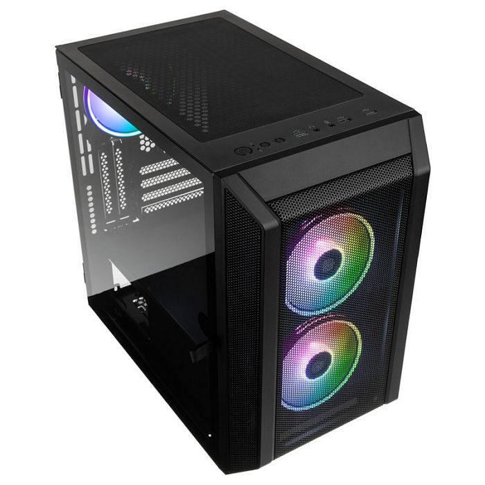 Kolink Citadel Mesh RGB Micro-ATX Case - black CITADEL MESH RGB