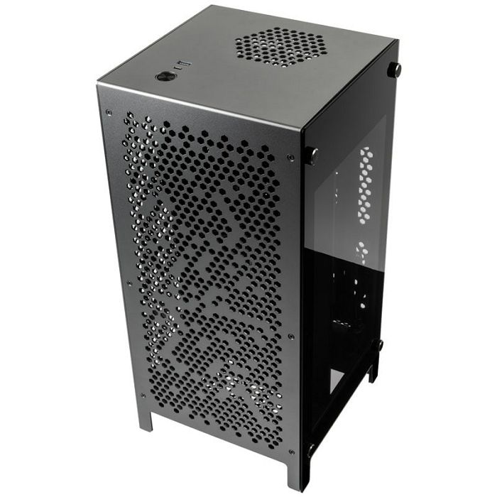 Kolink Rocket Complex Aluminum Mini-ITX Case - Gunmetal Gray ROCKET COMPLEX