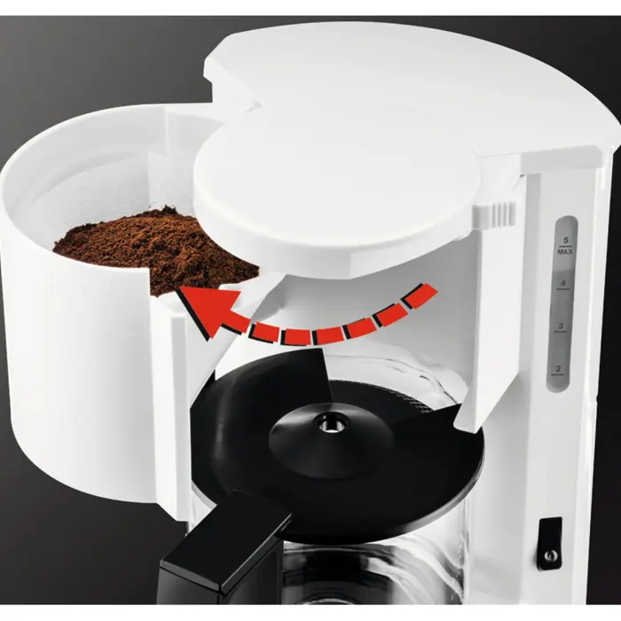Krups AromaCafé 5 F 183 01, filter machine white