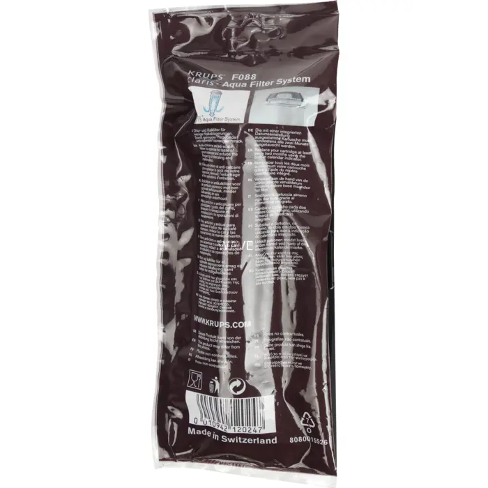 Krups filter insert F08801 for espresso machines, water filter