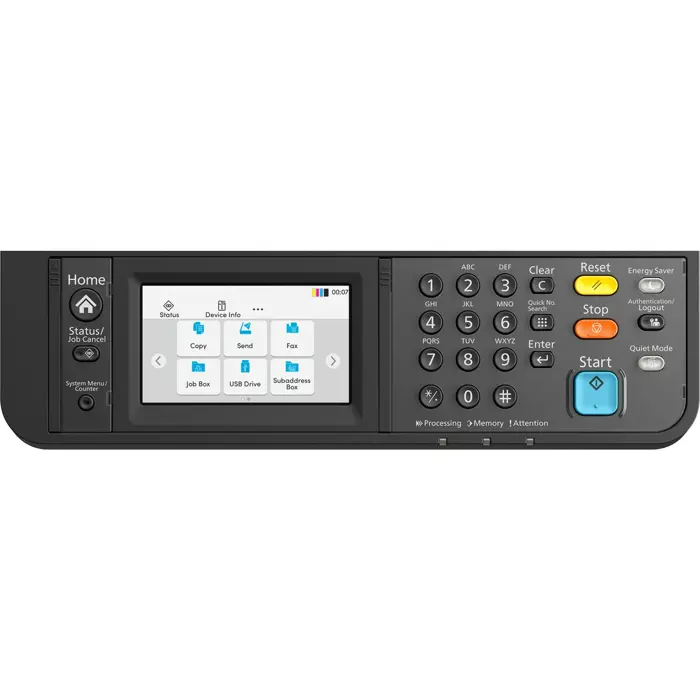 Kyocera ECOSYS MA2600cfx (gray/black, USB, LAN, scan, copy, fax, duplex (print), duplex (scan))