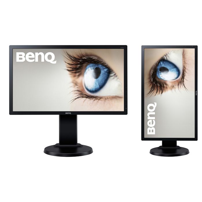 LCD Monitor BENQ 22" BL2205PT; black, 1920x1080, PIVOT, VGA, DVI, DisplayPort, Speakers, AG, A-