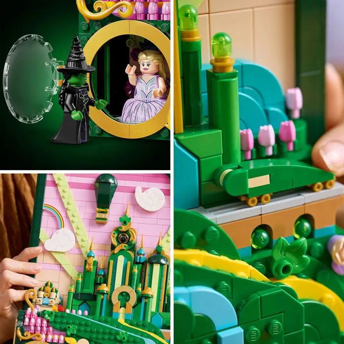 LEGO 75685 Wicked Emerald City Wall Art, Construction Toy