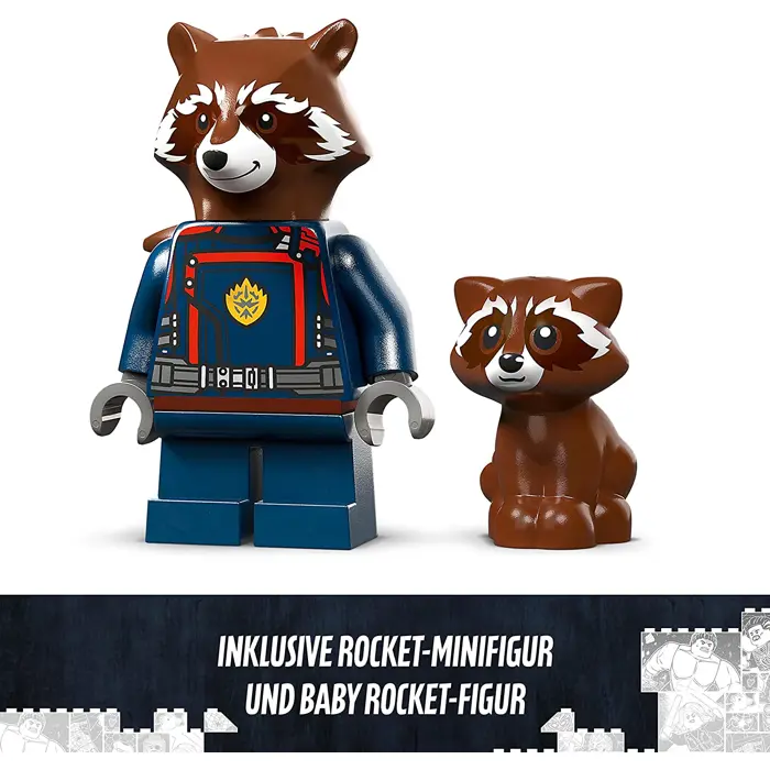 LEGO 76254 Marvel Baby Rocket Ship Construction Toy