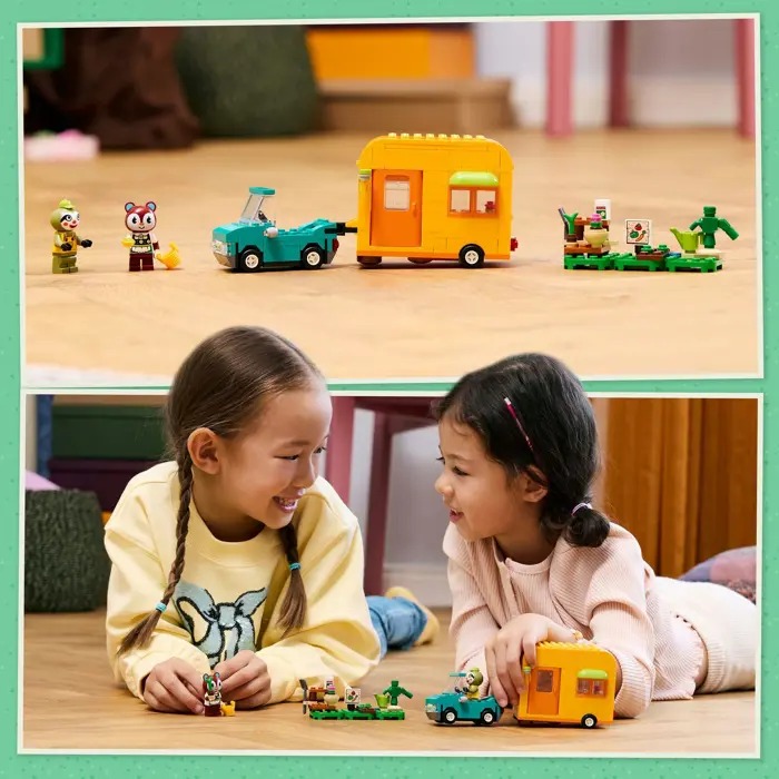 LEGO 77054 Animal Crossing Gerd's Trailer & Nursery, Construction Toy