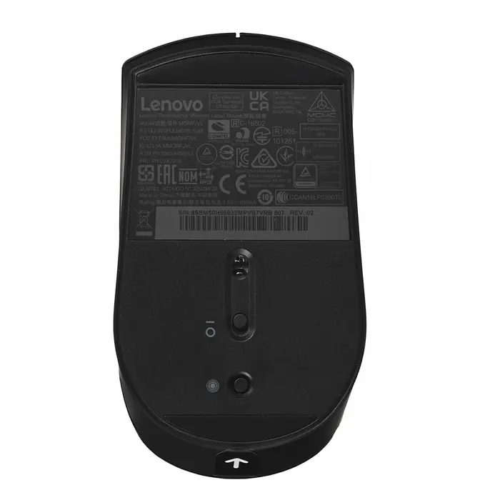 Lenovo 4X30H56886 mouse Office Ambidextrous RF Wireless Laser 1600 DPI
