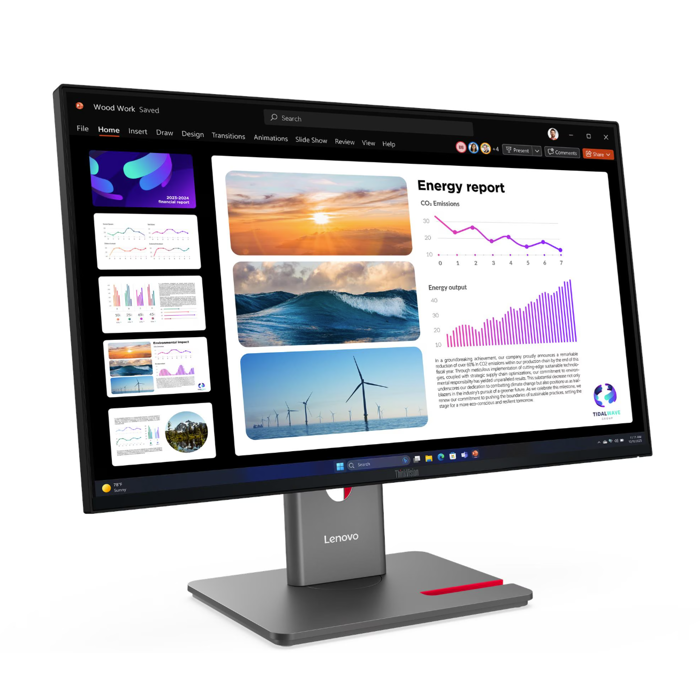 Lenovo P24Q-40 QHD IPS, HDMI, DP, USB-C