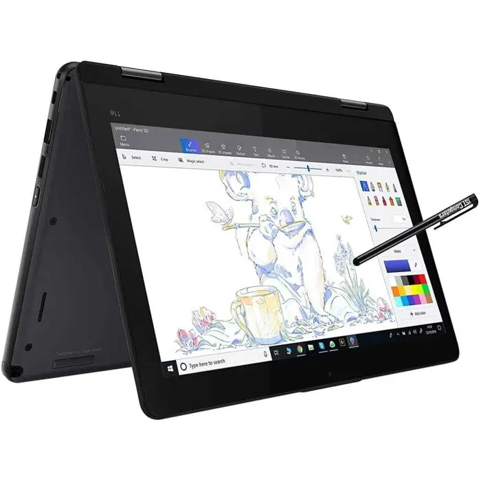 Lenovo ThinkPad 11e Yoga Gen 6 Intel m3-8100y 1.10GHz up to 3.40GHz, 8GB DDR4, 128GB SSD, Win 11 Pro, 11.6''