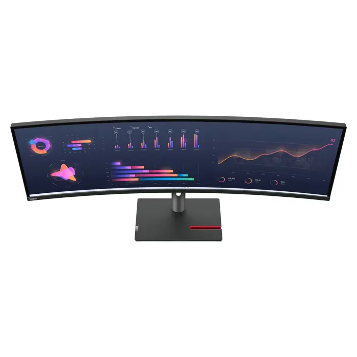 Lenovo | ThinkVision | P49w-30 | 49 " | IPS | 32:9 | 60 Hz | 4 ms | 5120 x 1440 | 350 cd/m2 | HDMI ports quantity 2 | Black | Warranty 36 month(s)