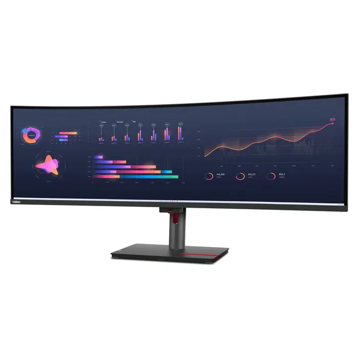 Lenovo | ThinkVision | P49w-30 | 49 " | IPS | 32:9 | 60 Hz | 4 ms | 5120 x 1440 | 350 cd/m2 | HDMI ports quantity 2 | Black | Warranty 36 month(s)