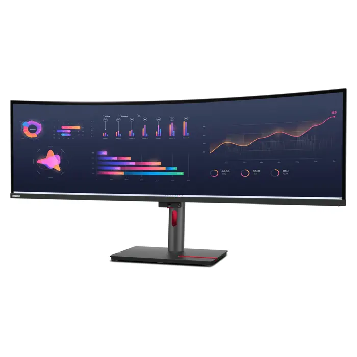 Lenovo | ThinkVision | P49w-30 | 49 " | IPS | 32:9 | 60 Hz | 4 ms | 5120 x 1440 | 350 cd/m2 | HDMI ports quantity 2 | Black | Warranty 36 month(s)