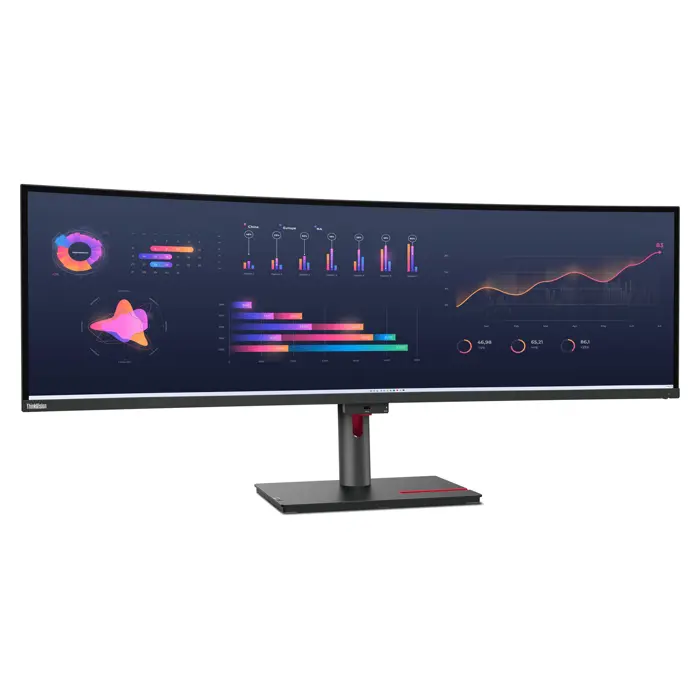 Lenovo | ThinkVision | P49w-30 | 49 " | IPS | 32:9 | 60 Hz | 4 ms | 5120 x 1440 | 350 cd/m2 | HDMI ports quantity 2 | Black | Warranty 36 month(s)