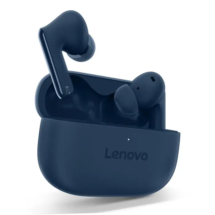 Lenovo TWS YOGA PC Edition Earbuds | Built-in Microphone | Bluetooth Connectivity | Cosmic Blue