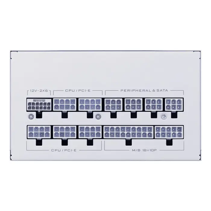 Lian Li SX0850P power supply unit 850 W 20+4 pin ATX ATX White