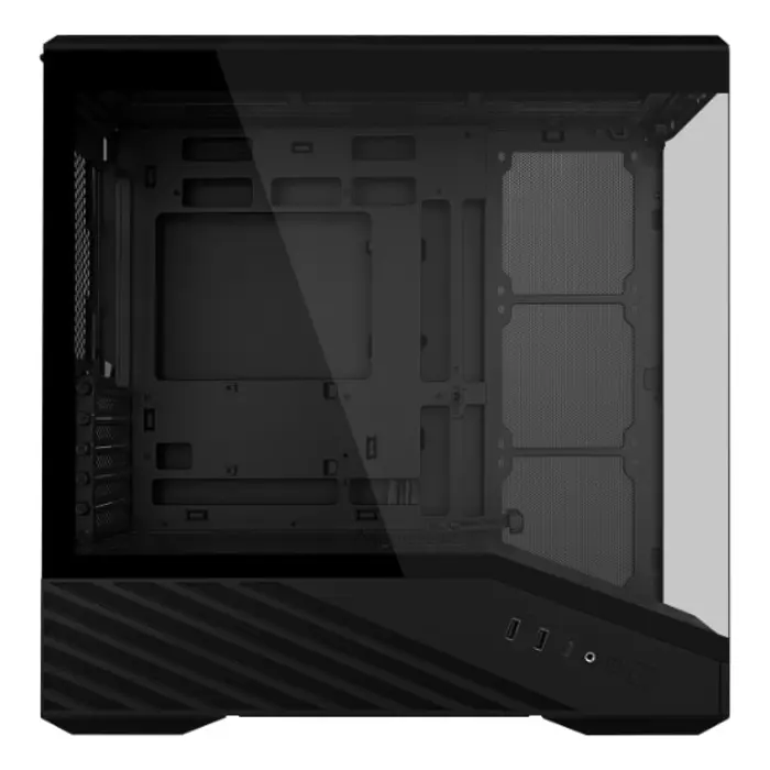 Lian Li VECTOR V100 MINI PC-Gehäuse, Micro-ATX, Tempered Glass - schwarz
