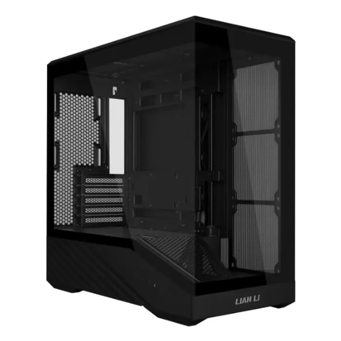 Lian Li VECTOR V100 MINI PC-Gehäuse, Micro-ATX, Tempered Glass - schwarz