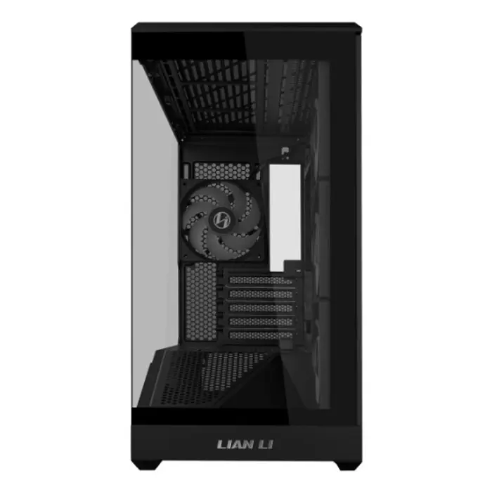 Lian Li VECTOR V100 MINI PC-Gehäuse, Micro-ATX, Tempered Glass - schwarz