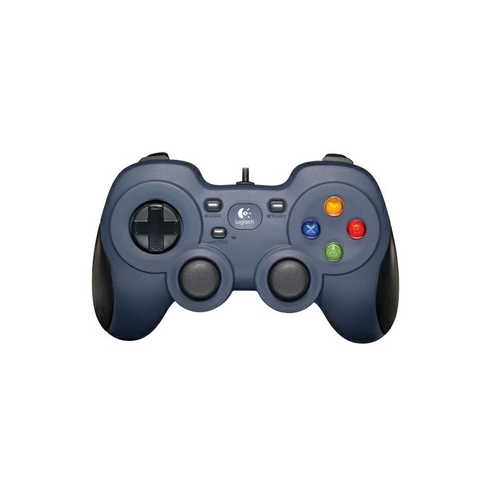 Logitech F310 gamepad, za PC, sivoplavo-crna