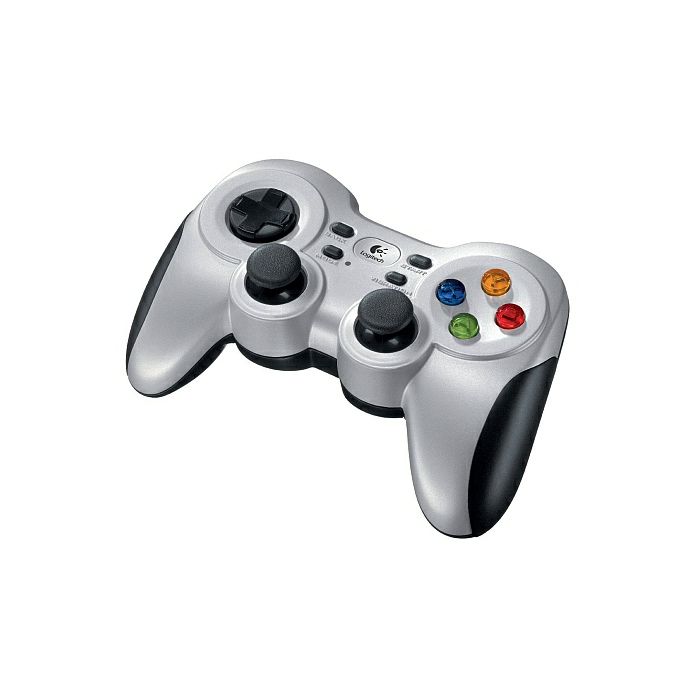 Logitech F710 bežični gamepad, za PC, srebrno-crna