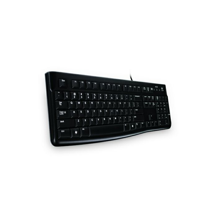 Logitech K120 žičana tipkovnica, crna, OEM