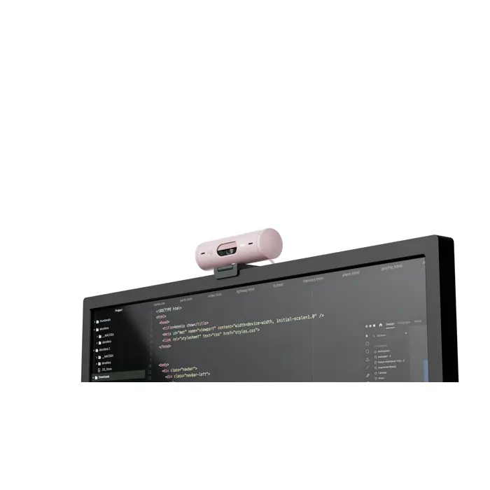 LOGITECH BRIO 500 WEBCAM ROSE -/EMEA28