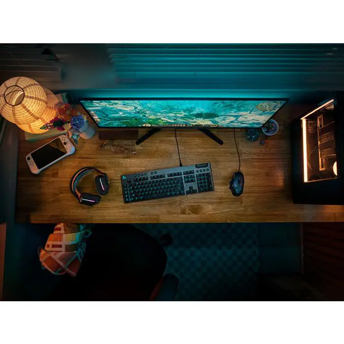 Logitech Gaming USB tipkovnica G915 X GL Tactile, SLO gravura