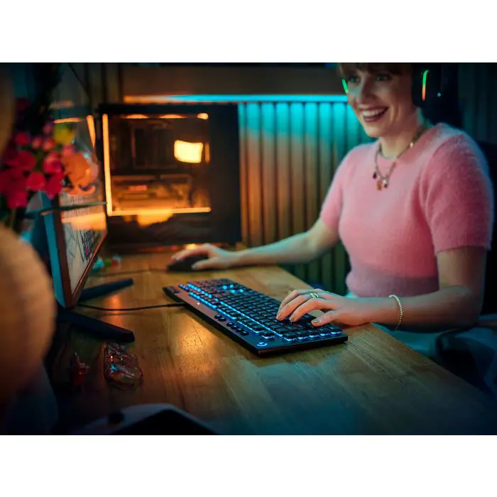 Logitech Gaming USB tipkovnica G915 X GL Tactile, SLO gravura