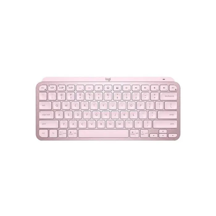 Logitech keyboard MX Keys Mini, pink color, SLO Mr.