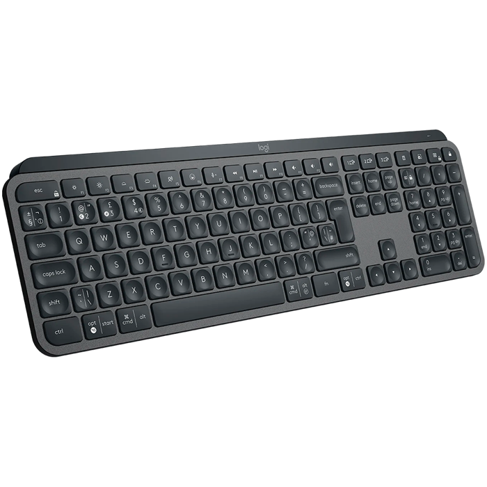LOGITECH MX Keys Bluetooth Illuminated Keyboard - GRAPHITE- US INTL - B2B