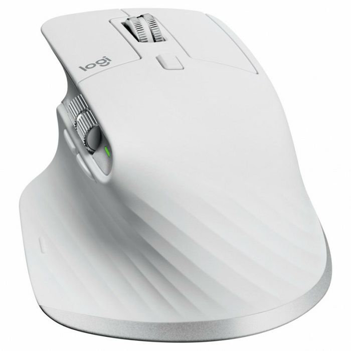 Logitech MX Master 3S Pale Grey, Logi Bolt, USB/Bluetooth-910-006560