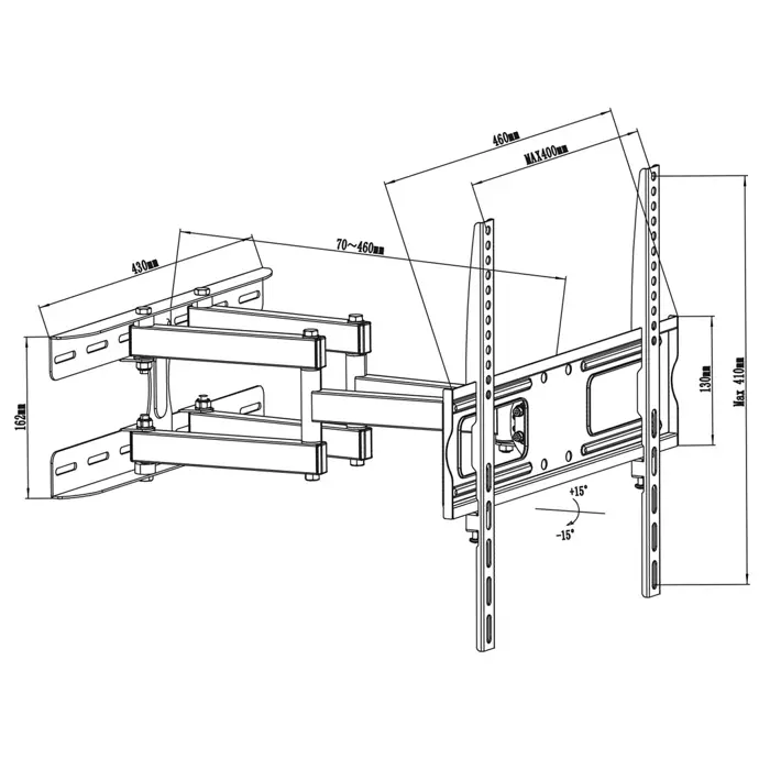 Maclean MC-760 monitor mount