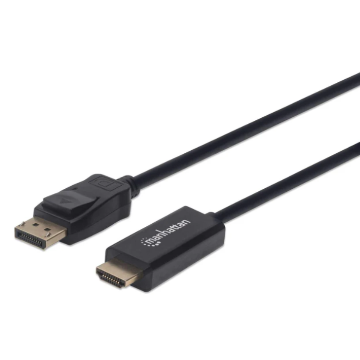 Manhattan kabel DisplayPort to HDMI M/M,1080p,1.8m