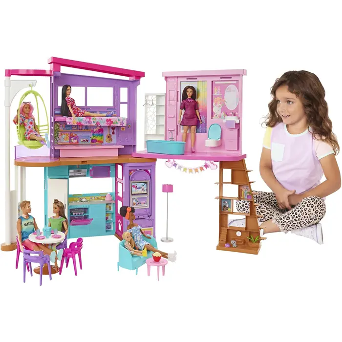 Mattel Barbie Malibu house, play building