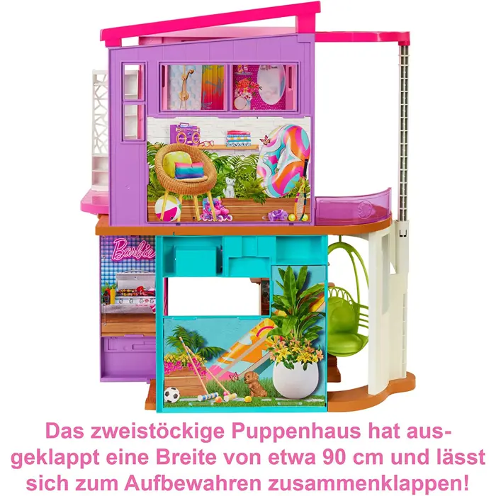 Mattel Barbie Malibu house, play building