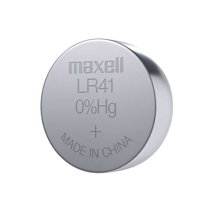 Maxell alkalna dugmasta baterija LR41, 10 kom, 5x2