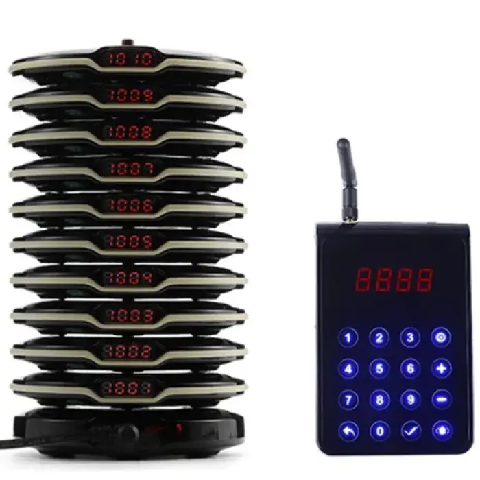 MicroPOS ugostiteljski pozivnik s bazom, CS-10QM