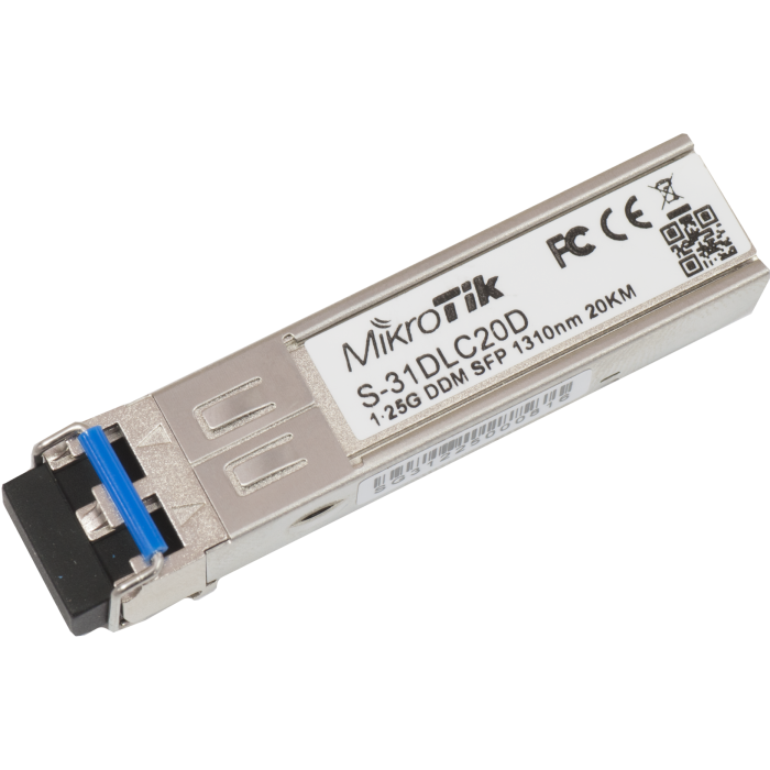 Mikrotik FO SFP Mini-GBIC S-31DLC20D converter