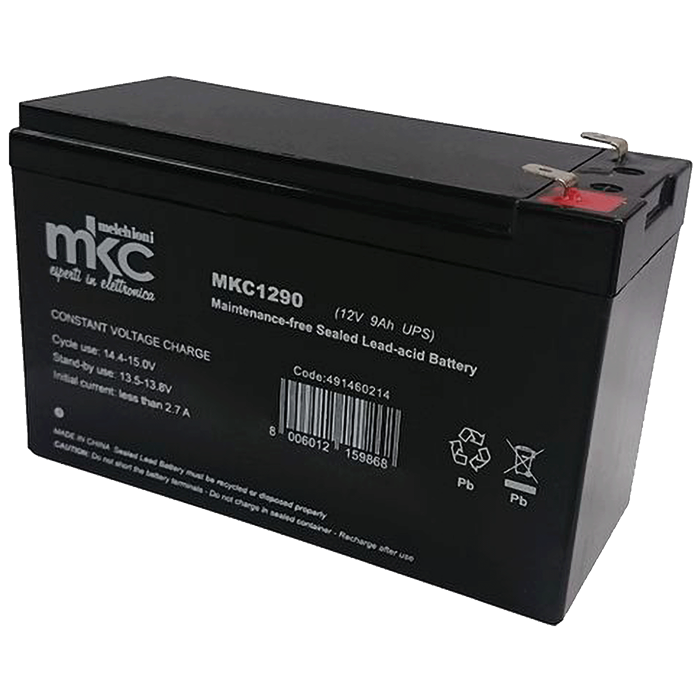 MKC Baterija akumulatorska, 12V / 9Ah - MKC1290H