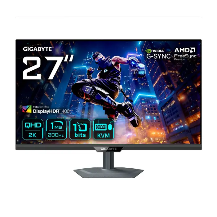 MONITOR GIGABYTE LED 27" M27Q2 QD 200Hz (210Hz O/C)